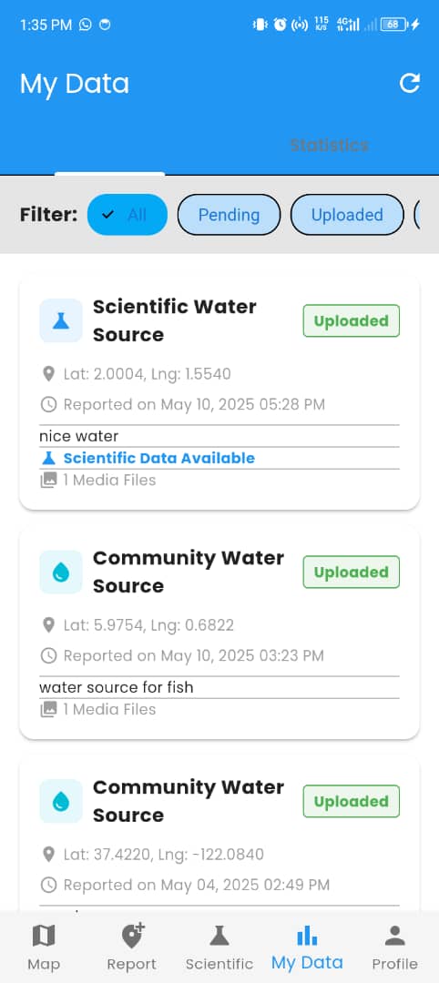 WADABA App - Alert System